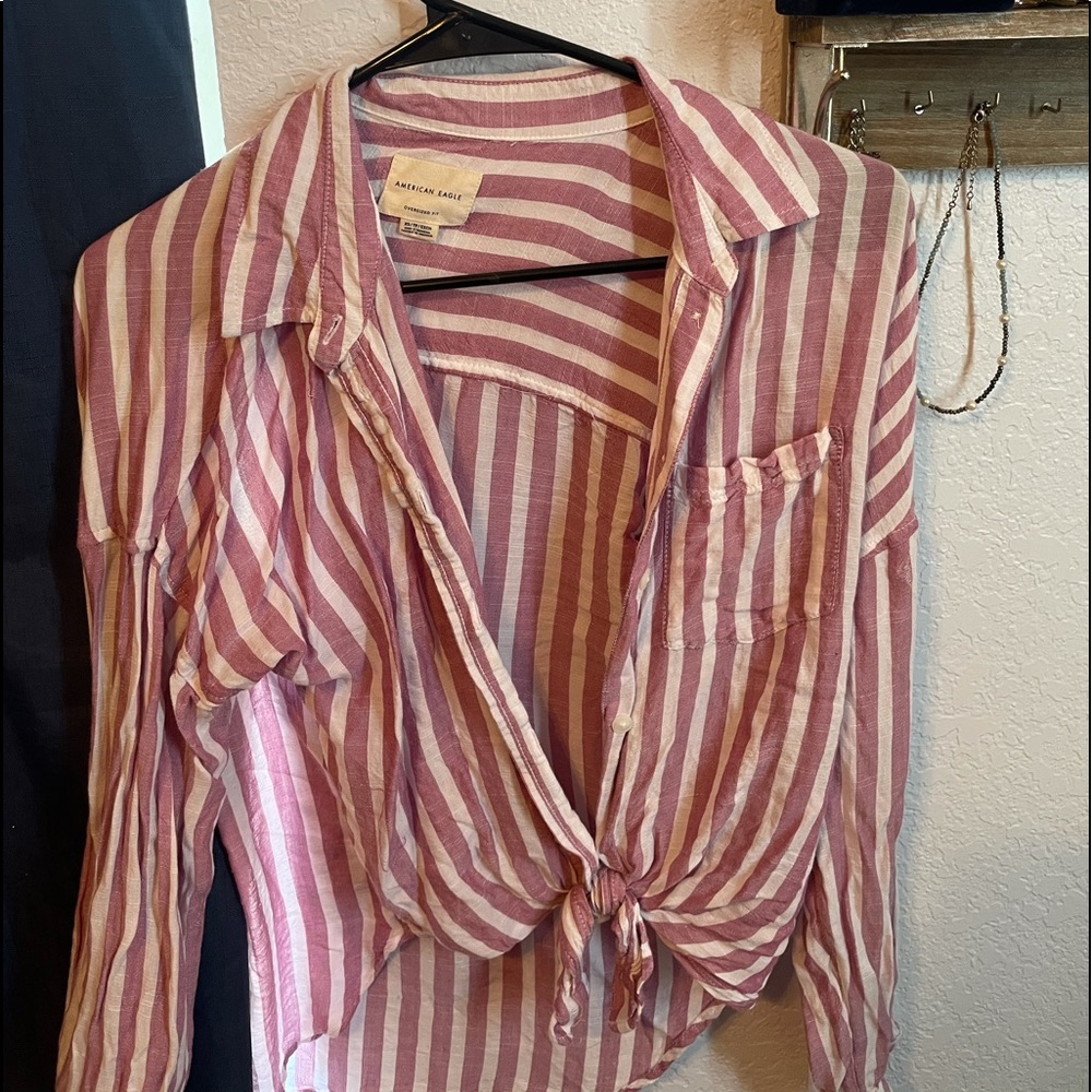 Loose button up